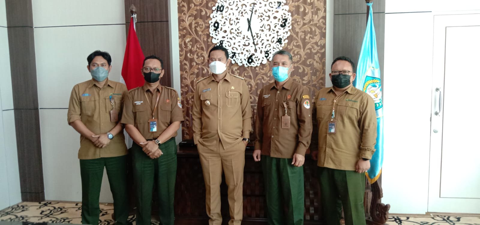 Administratur Perhutani Mojokerto Kunjungan Kerja ke Bupati Lamongan