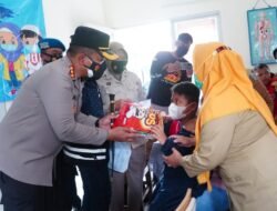 Kapolresta Sidoarjo Pantau Vaksinasi Anak Usia 6-11 Tahun di SLB-B Dharma Wanita