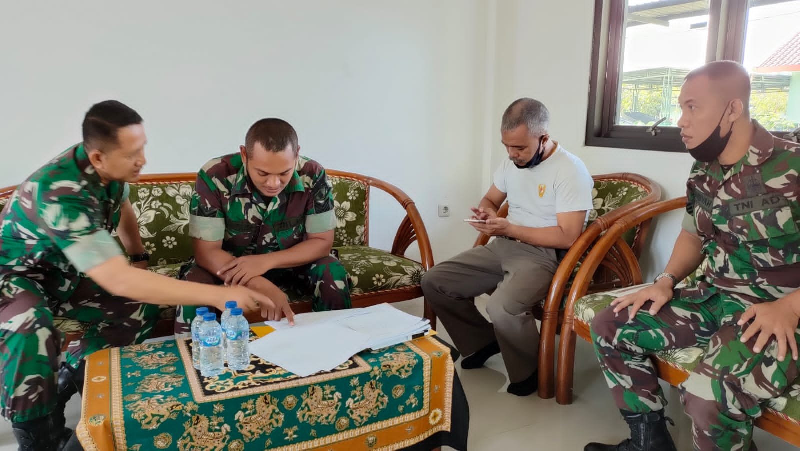 Dandim 0813/Bojonegoro Diganti, Korem 082/CPYJ Laksanakan Verifikasi