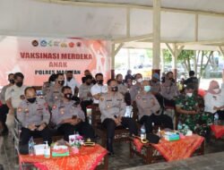 Polres Magetan Gelar Vaksinasi Merdeka Anak Usia 6-11 Tahun