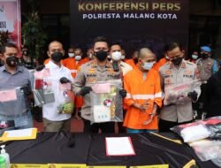 Tunjukkan Taring, Polresta Malang Kota Gagalkan Peredaran Narkoba 2,6 Kilogram