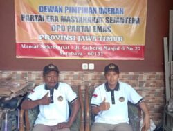 DPD Partai Emas Jawa Timur Adakan Rapat Konsolidasi Antar Pengurus Se-Jatim
