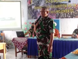Kodim 0815/Mojokerto Kampanye Kreatif Rekrutmen Prajurit TNI Sumber Santri