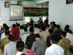 Kaajenrem 082 Laksanakan Kampanye Kreatif Di Ponpes Attahdzib Rejoagung Jombang