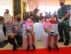 Kapolri Minta Forkopimda Maluku Terus Lakukan Akselerasi Vaksinasi Kejar Target 70 Persen