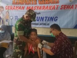 Sinergi Koramil Jatirejo – PKM Gelar Layanan Vaksinasi Anak Di Tujuh Lokasi