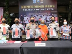 Polresta Malang Kota Berhasil Meringkus Predator Anak di bawah Umur