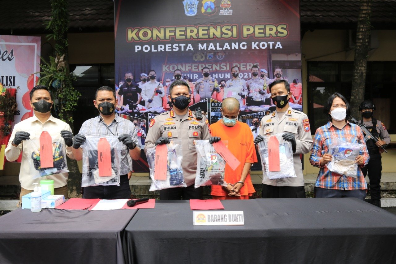 Polresta Malang Kota Berhasil Meringkus Predator Anak di bawah Umur