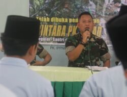 Kodim 0814/Jombang Kembali Gelar Kampanye Kreatif di Ponpes Bahrul Ulum Tambak Beras Jombang
