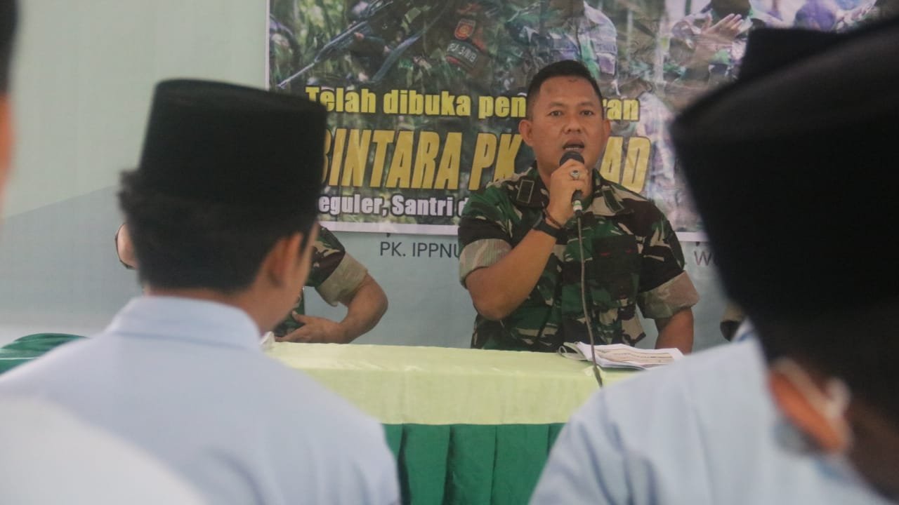 Kodim 0814/Jombang Kembali Gelar Kampanye Kreatif di Ponpes Bahrul Ulum Tambak Beras Jombang