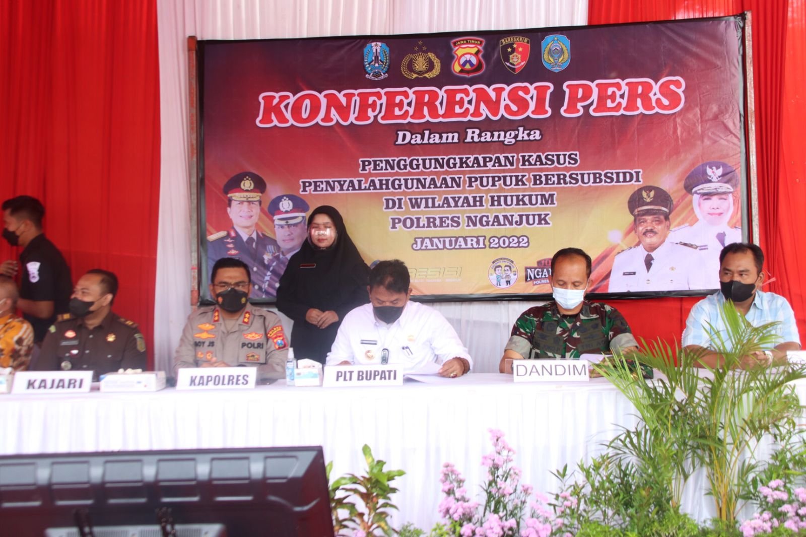 Polres Nganjuk Ungkap Penyalahgunaan Lebih 100 Ton Pupuk Bersubsidi