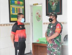 Danrem 082/CPYJ Kunjungi Koramil 0815/11 Pungging