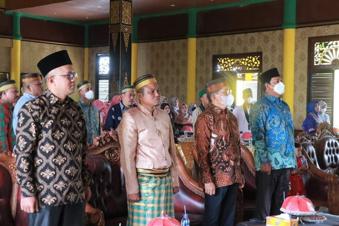 Hadiri Pelantilan BPD KKSS Tanjab Barat, Wabup Hairan Ucapkan Selamat dan Sukses