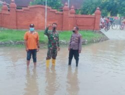 Danramil Sooko Bareng Forpimka – BPBD Pantau Wilayah Rawan Banjir