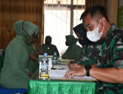 Persit KCK Koorcabrem 082 PD V Brawijaya Terima Tim Verifikasi