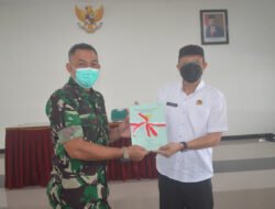 Dandim 0804/Magetan Terima Sertifikat Tanah Aset TNI AD Dari BPN Magetan