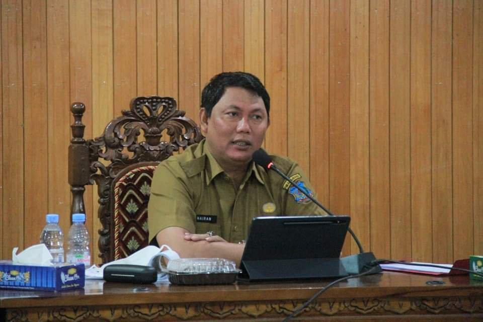 Wabup Hairan Hadiri Rapat Ekspose Pendahuluan TMMD Ke-113
