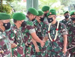 Korem 082/CPYJ Laksanakan Acara Tradisi Lepas Sambut Pejabat Danrem
