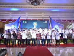 Pelantikan HIPMI, Bupati Muhdlor: Anak Muda Jangan Manja, Ayo Berwirausaha