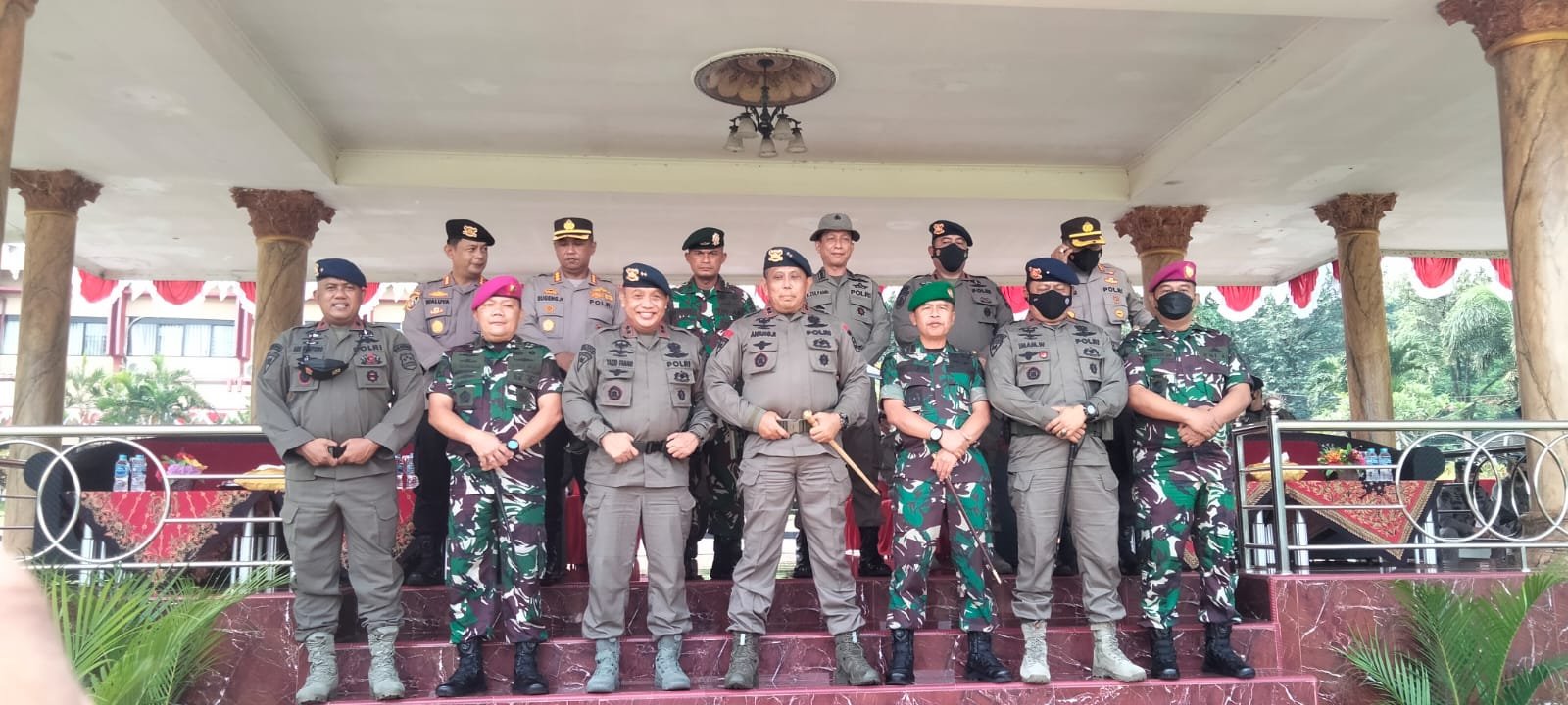 Danrem 082/CPYJ Hadiri Upacara Penutupan Pelatihan Pemantapan Kepemimpinan