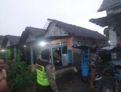 Pasca Puting Beliung di Krian, Polisi Kerja Bakti bersama TNI dan Warga