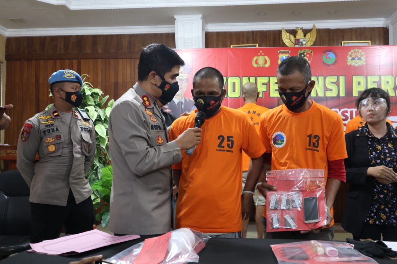 16,1 Gram Ganja Berhasil Diamankan Polresta Mojokerto