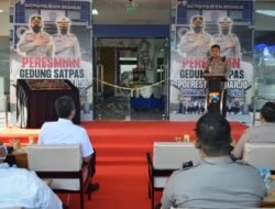Peresmian  Gedung SATPAS, Gedung Koperasi, Dan Gedung SAT LANTAS Polresta Sidoarjo Oleh Kapolresta  Sidoarjo Tahun 2022
