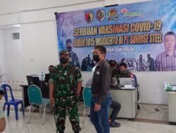 Kodim 0815/Mojokerto Gelar Serbuan Vaksinasi Booster