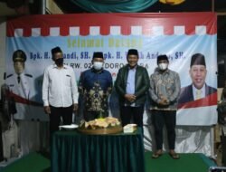 Wabup Subandi Resmikan PJU Waru menjawab Keluhan Masyarakat