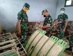 Korem 082/CPYJ Terima Tim Pemeriksa Matzi dan Bintek dari Zidam V/Brw