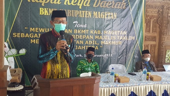 Rakerda BKMT, Bupati Magetan: Kerukunan Umat Beragama Ada di Indonesia