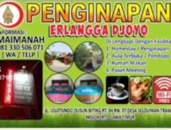 Penginapan Yang Sejuk Dan Asri Di Lereng Gunung Penanggungan,Mojokerto Jawa Timur