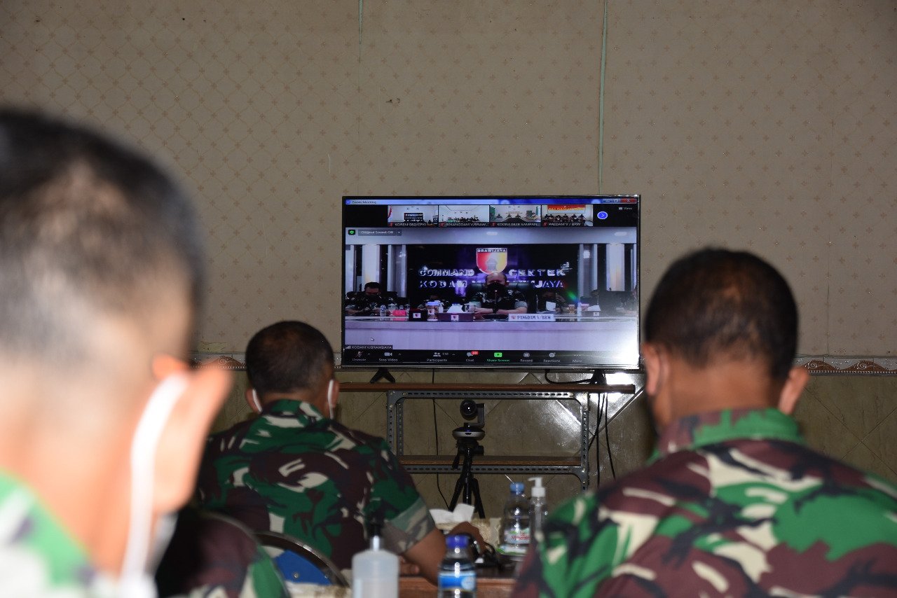 Pangdam V/Brw Beri Arahan Kepada Para Komandan Satuan