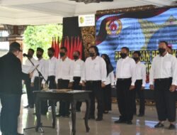 Kasiops Korem 082/CPYJ Hadiri Pelantikan Pengkab Perbakin Mojokerto