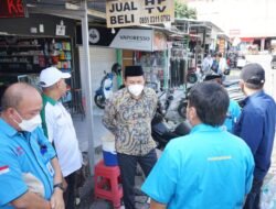 Wabup Subandi Terima Aduan Para PKL Bungurasih