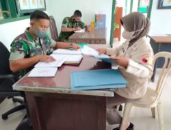 Tim Verifikasi Kodim Mojokerto Sasar Koramil Wilayah Utara Sungai Brantas