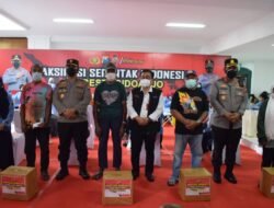 Wakapolda Jatim di Sidoarjo Ikuti Zoom Meeting Presiden, Terkait Percepatan Vaksinasi