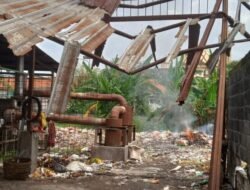 Memprihatinkan Kondisi TPST Di Desa Jimbaran Kulon,Tidak Terurus