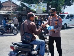 Mapolsek Tarik,Balongbendo,Krian Dan Koramil 0816/11,Puskesmas SatPol PP Giat Ops Yustisi Pamor Keris