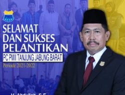 Ketua DPRD Tanjabbar Ucapkan Selamat Atas Dilantiknya Pengurus PC-PMII