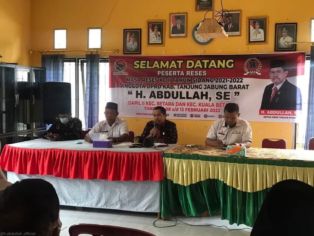 Ketua DPRD Tanjabbar Laksanakan Reses ke Dapil II Betara dan Kuala Betara