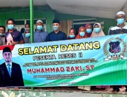 Reses ke Sungai Nibung, M. Zaki Disambut Hangat Warga Jl. Suka Mulya Parit Lapis