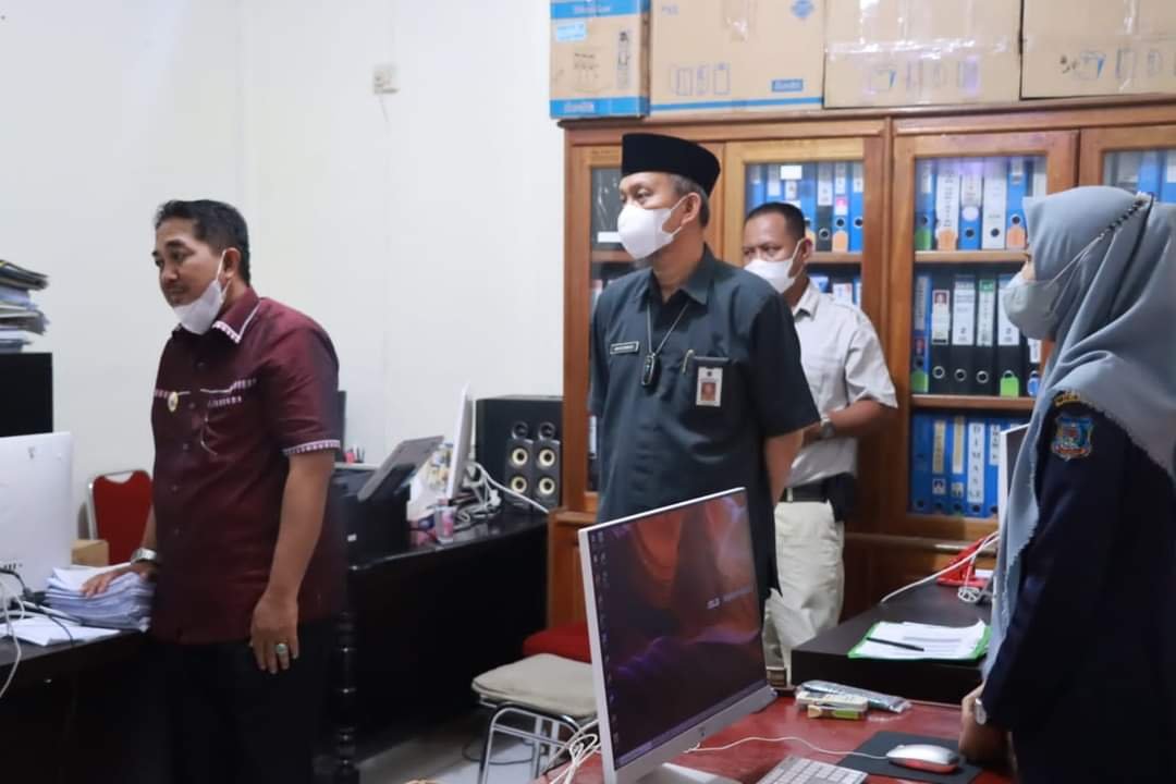 Bupati Anwar Sadat Lakukan Sidak Disejumlah OPD