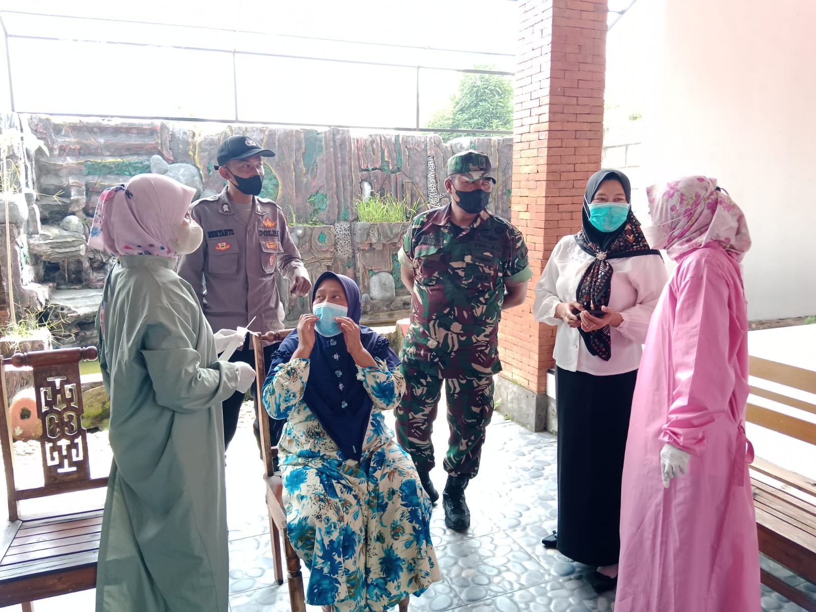 Koramil Pacet Maksimalkan Tracing Kontak Erat