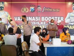 Antisipasi Long Weekend, Polresta Sidoarjo Gencarkan Vaksinasi dan Edukasi Prokes