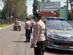 Polsek Tarik , Balongbendo, Krian dan Koramil 0816/ 11 , Puskesmas dan Satpol PP Giat Ops Yustisi Pamor Keris untuk yang ke 6 kalinya