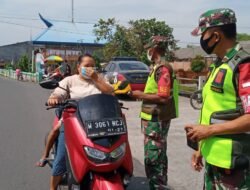 Polsek Tarik , Balongbendo, Krian dan Koramil 0816/ 11 , Puskesmas dan Satpol PP Giat Ops Yustisi Pamor Keris untuk yang ke 6 kalinya