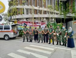 Kasrem 082/CPYJ Didampingi Dandim 0814 Tinjau Pelaksanaan Vaksinasi di Wilayah Kabupaten Jombang
