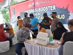 Vaksinasi Booster Polresta Sidoarjo, Menyasar Wilayah Perumahan