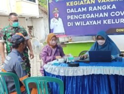 Koramil Magersari Kerahkan Babinsa Maksimalkan Vaksinasi Booster